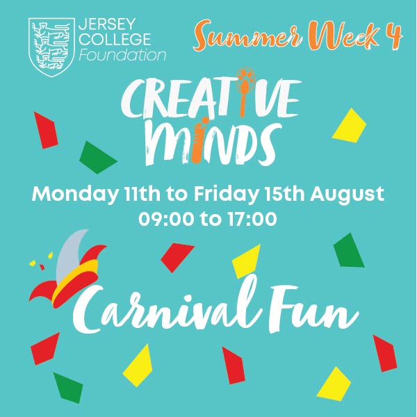 Creative Minds - Summer Week 4: 11th to 15th August