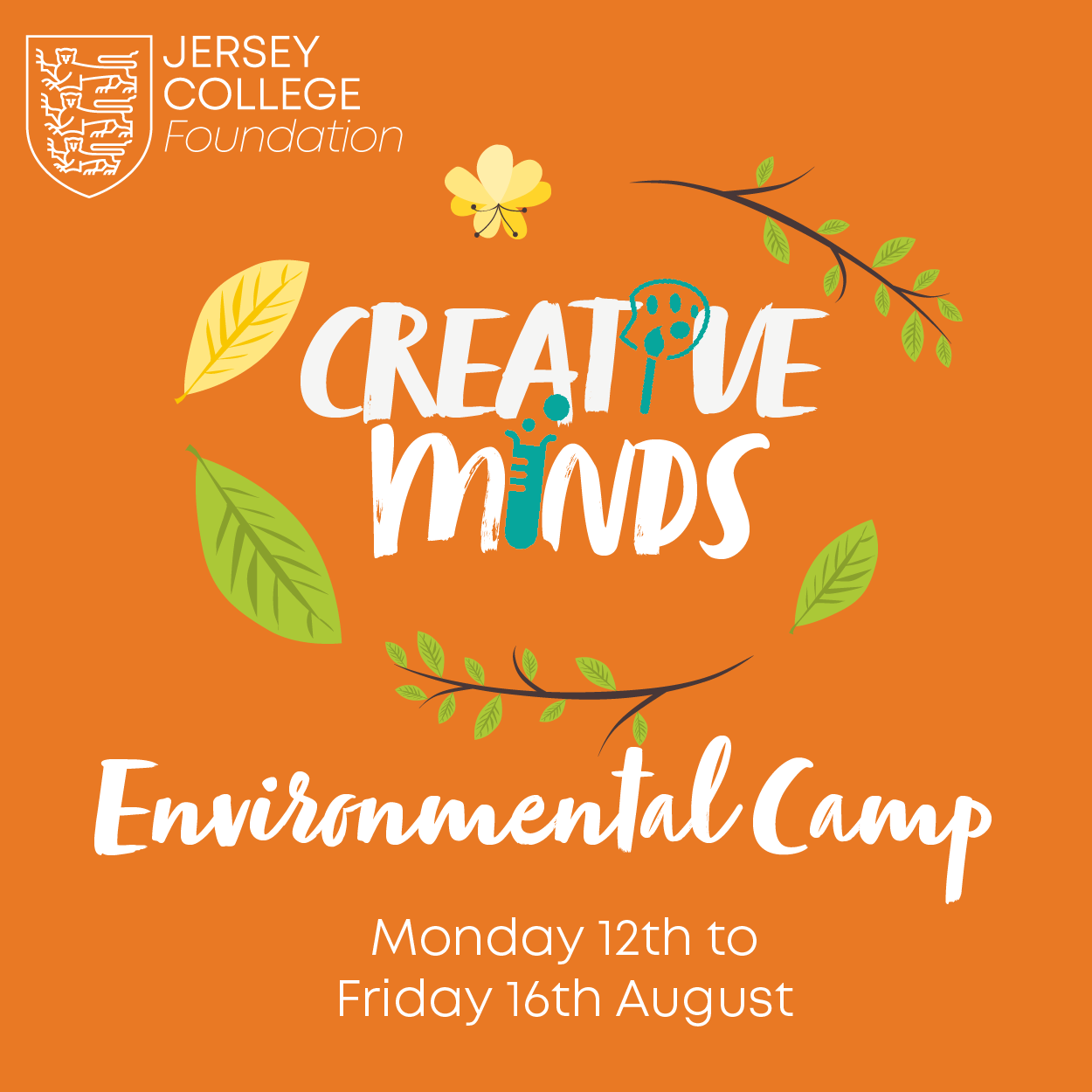 Creative Minds Camp : 12th to 16th August 2024