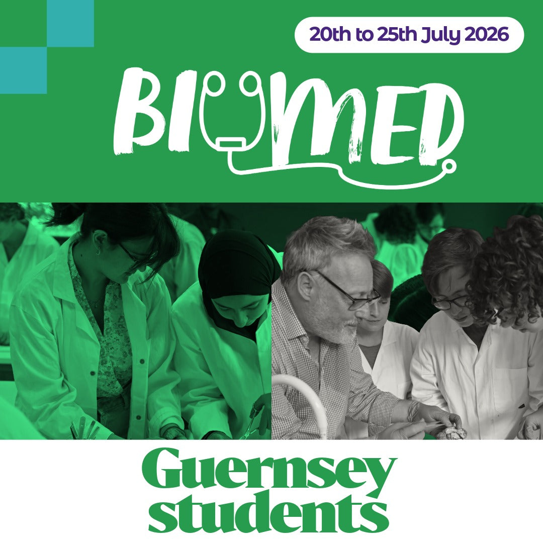 Biomedical Programme 2026 - GUERNSEY STUDENTS