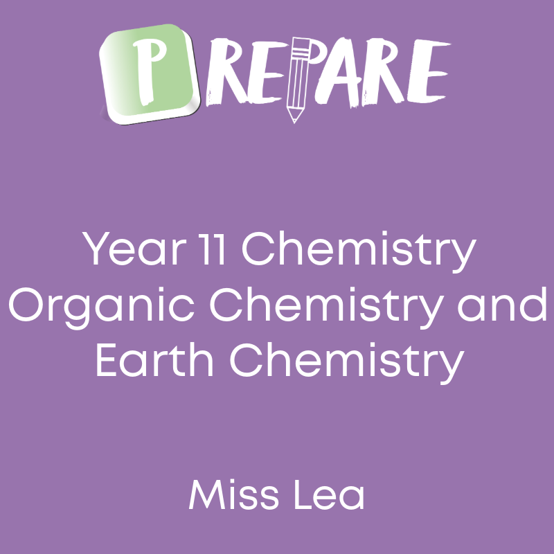 Year 11 Chemistry