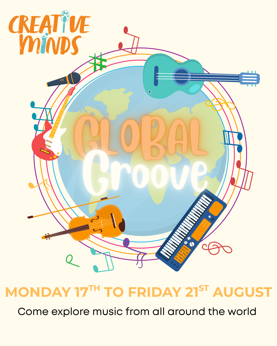 Creative Minds Camp - Summer - Week 5 : Monday 17th to Friday 21st August