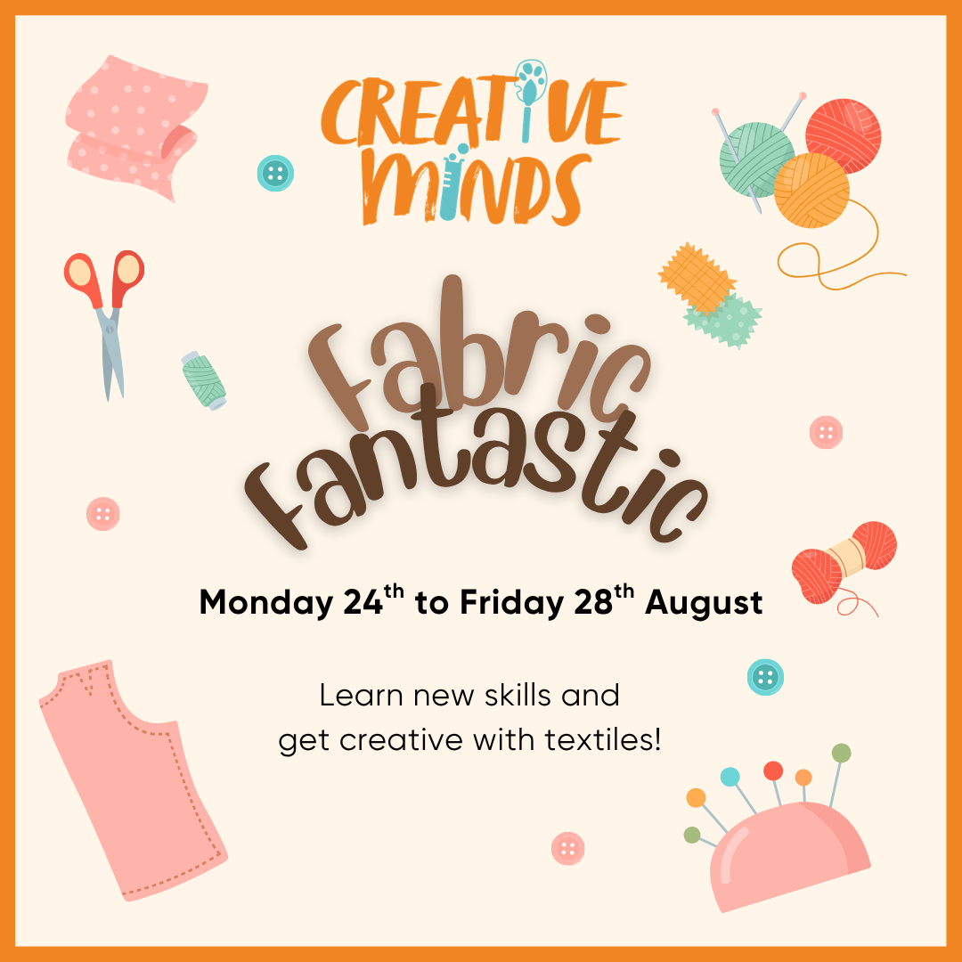 Creative Minds Camp - Summer - Week 6: Monday 24th to Friday 28th August