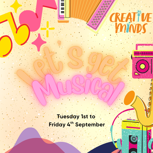 Creative Minds Camp - Summer - Week 7: Tuesday 01st to Friday 04th September