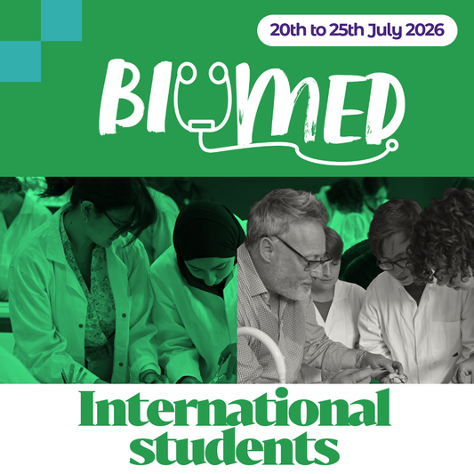Biomedical Programme 2026 - INTERNATIONAL STUDENTS