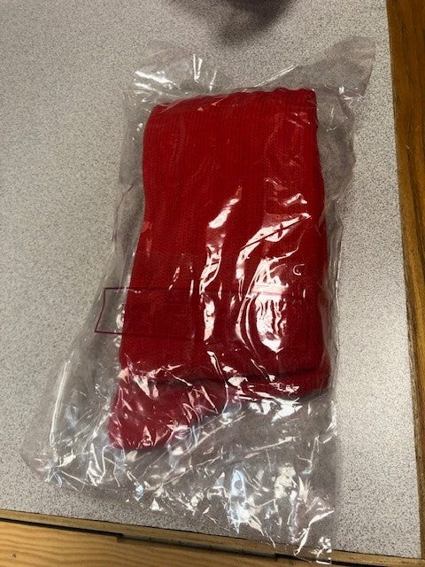 Red PE Socks brand new