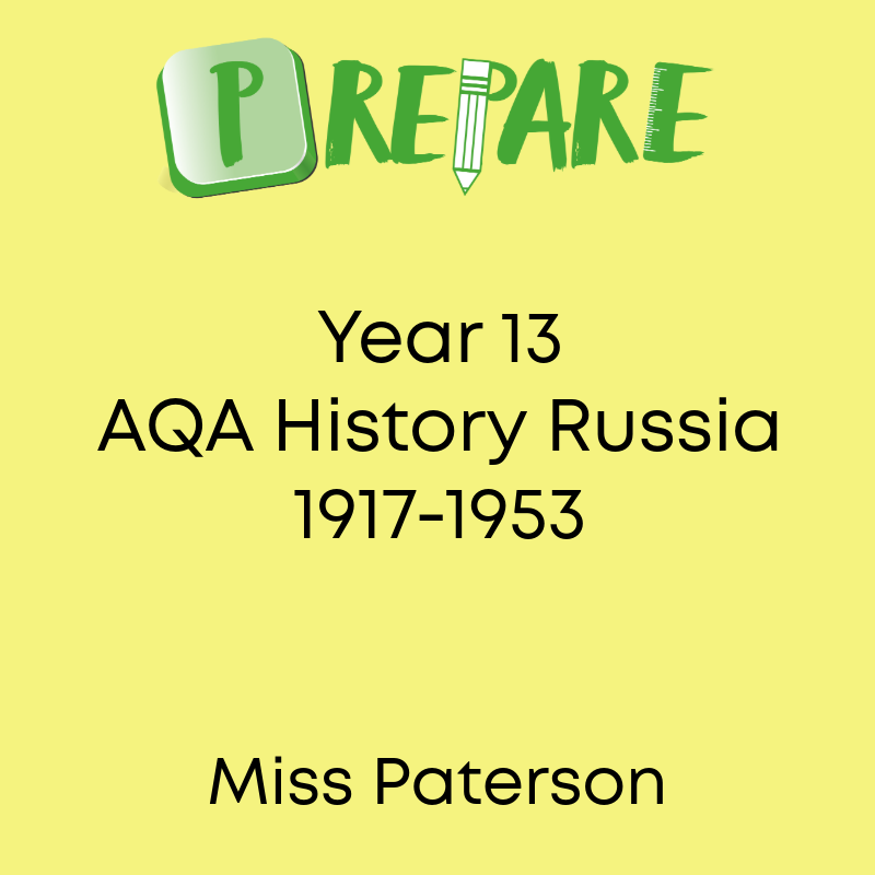 Year 13 History