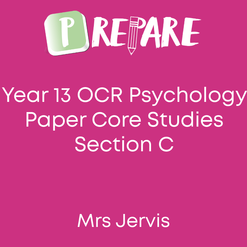 Year 13 Psychology