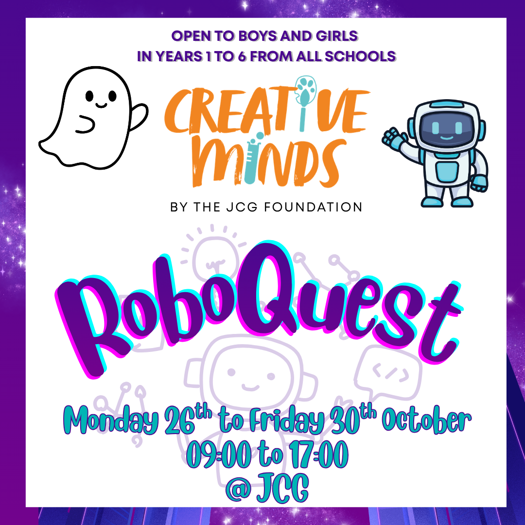 Creative Minds Camp - October half term - Monday 26th to Friday 30th October 2026