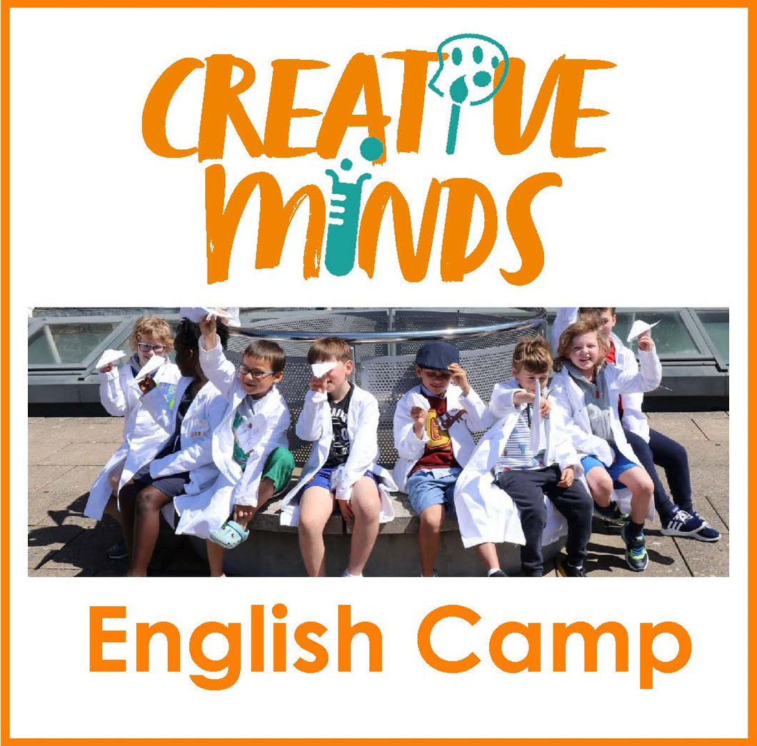 Creative Minds English Camp : 5th to 9th August 2024