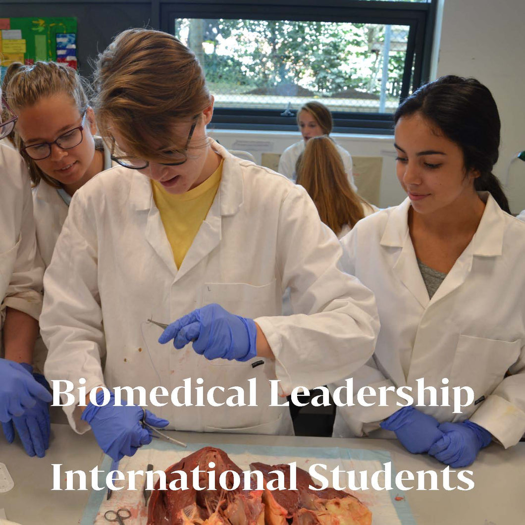 Biomedical Programme 2024 - INTERNATIONAL STUDENTS