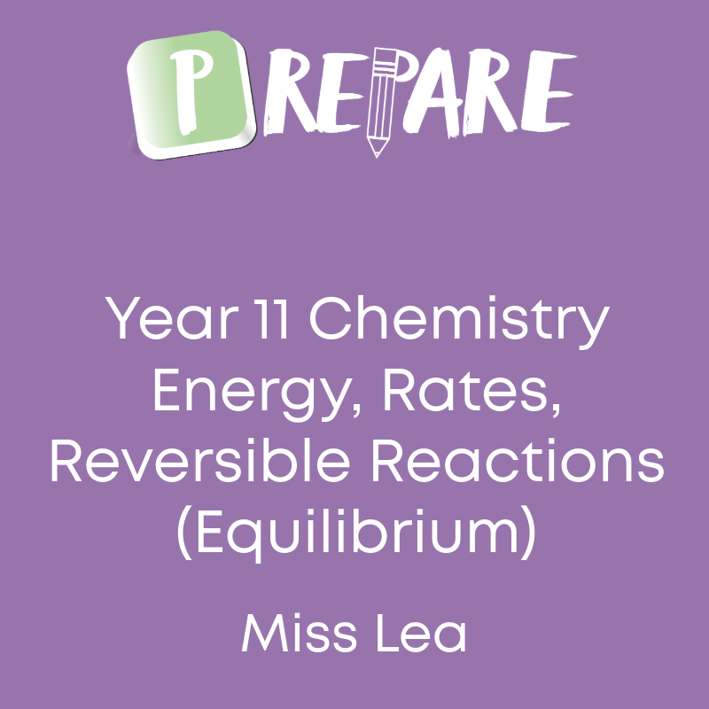 Year 11 Chemistry