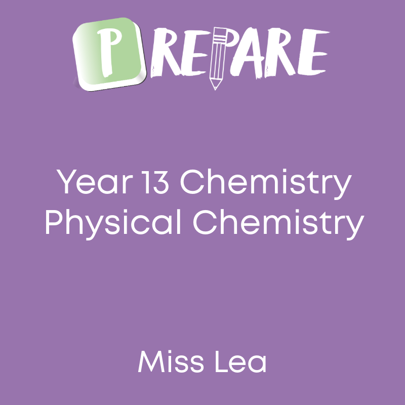 Year 13 Chemistry