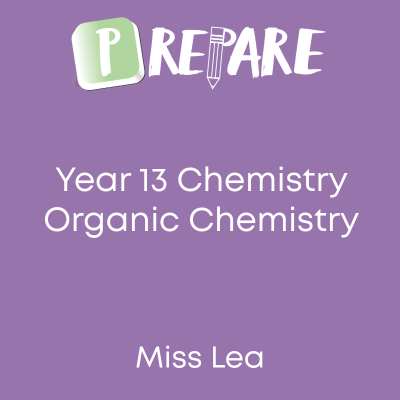 Year 13 Chemistry