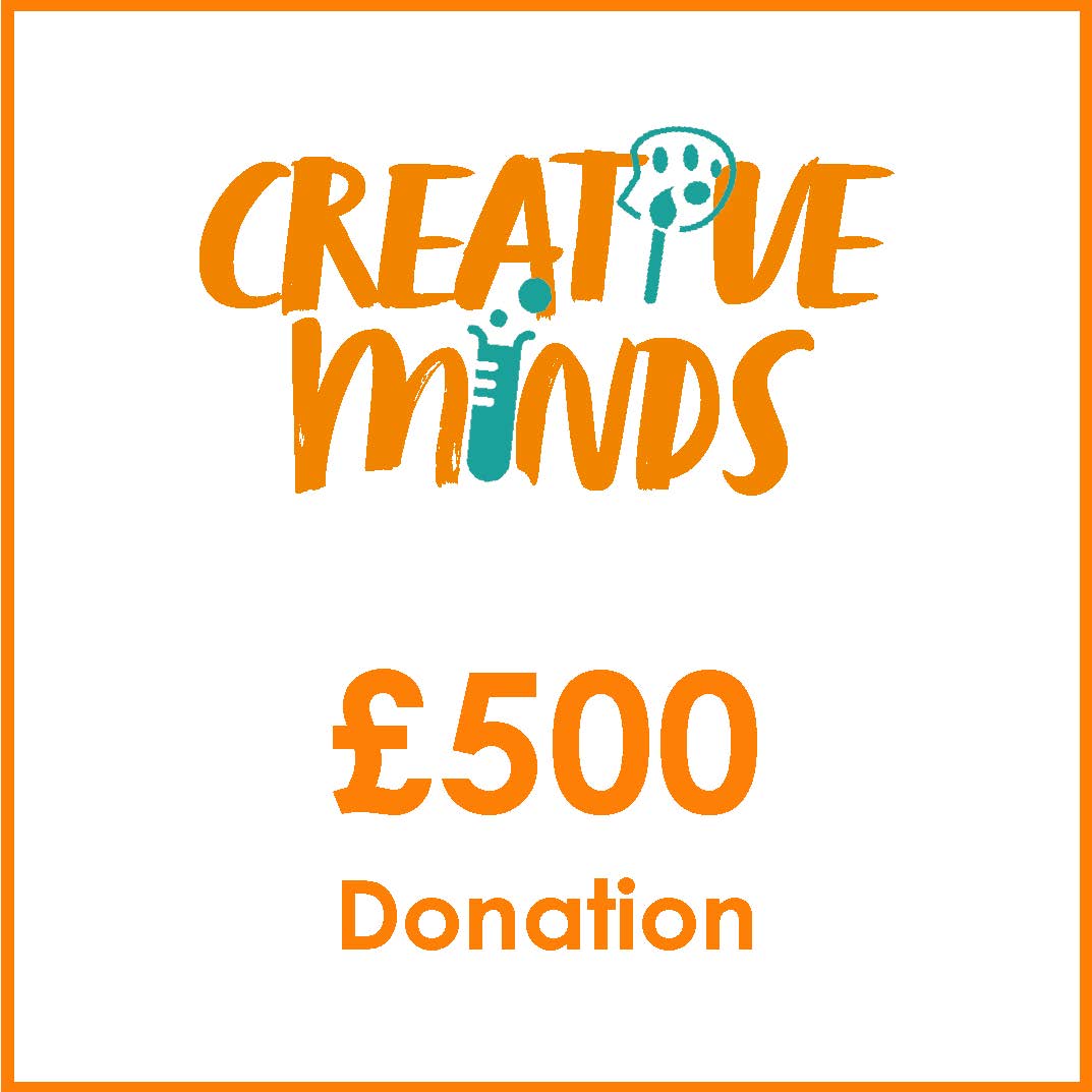 Creative Minds Donation 500