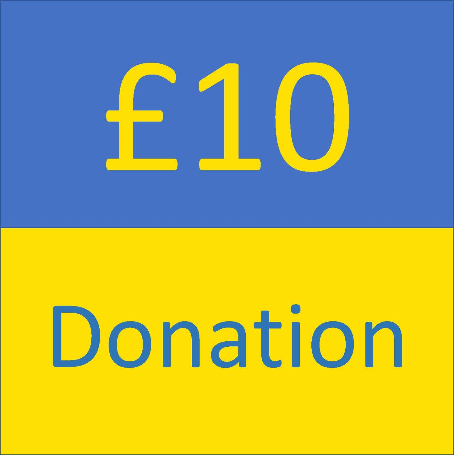 Ukraine £10 Donation